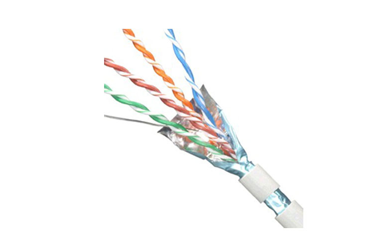 室外鋁箔屏蔽8芯4對(duì)Cat 5e FTP電纜網(wǎng)絡(luò)電纜